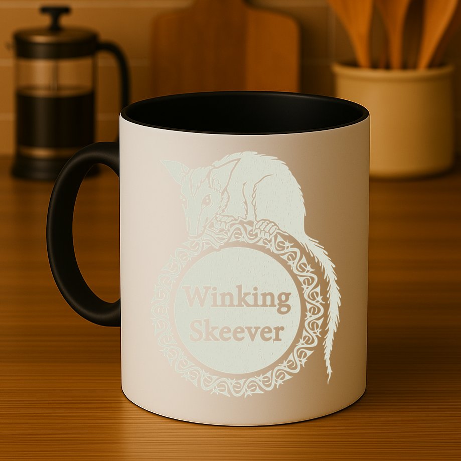 The Winking Skeever Premium Mug