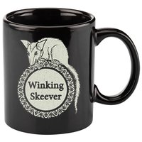 The Winking Skeever Premium 11oz C Handle Ceramic Mug