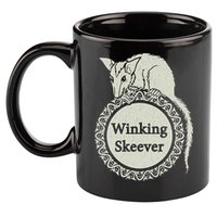 The Winking Skeever Premium 11oz C Handle Ceramic Mug