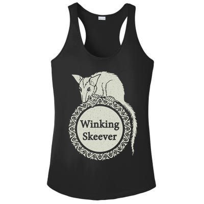 The Winking Skeever Premium Ladies PosiCharge Competitor Racerback Tank