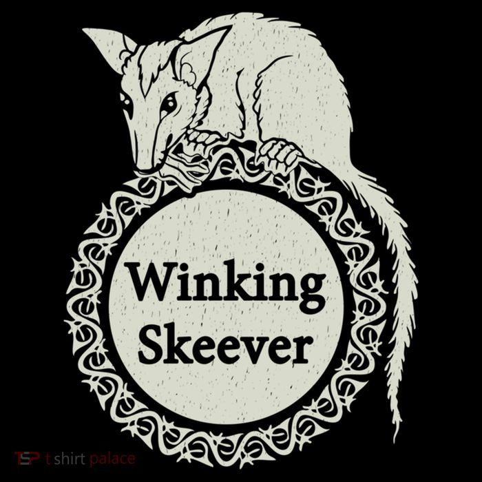 The Winking Skeever Premium Poster