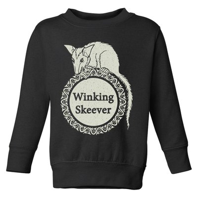 The Winking Skeever Premium Toddler Sweatshirt