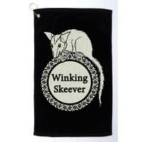 The Winking Skeever Premium Golf Towel