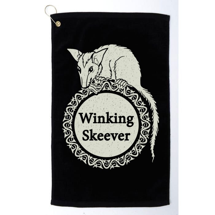 The Winking Skeever Premium Golf Towel