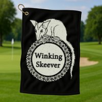The Winking Skeever Premium Golf Towel