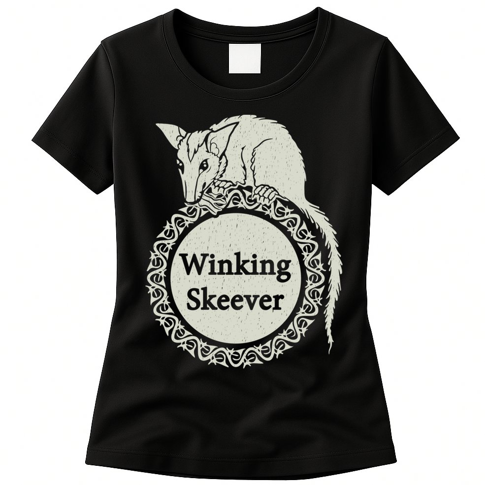 The Winking Skeever Premium Womens T-Shirt