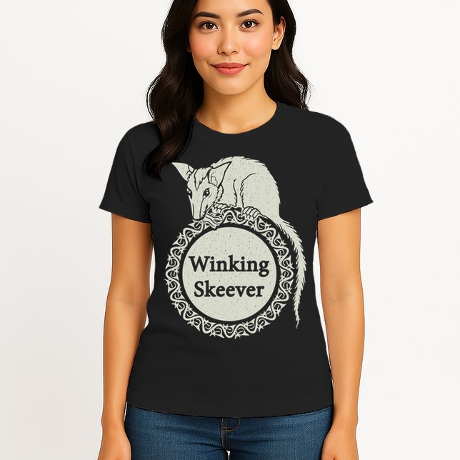 The Winking Skeever Premium Womens T-Shirt