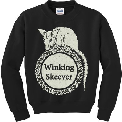 The Winking Skeever Premium Kids Sweatshirt