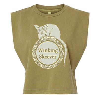 The Winking Skeever Premium Garment-Dyed Women's Muscle Tee