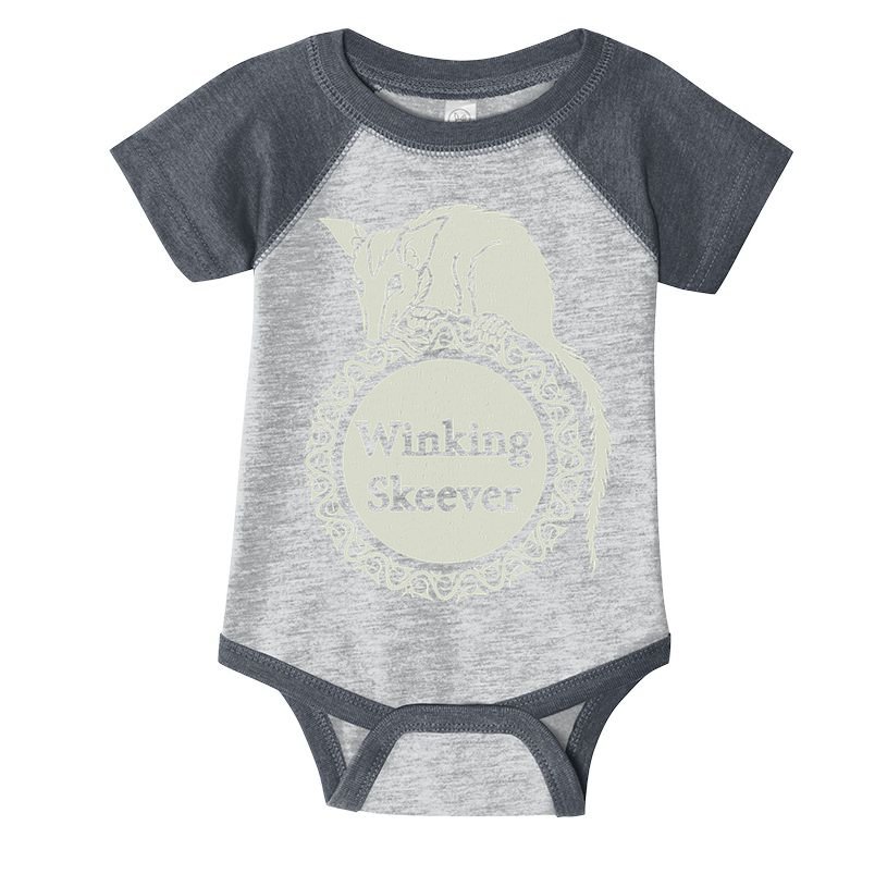 The Winking Skeever Premium Infant Baby Jersey Bodysuit