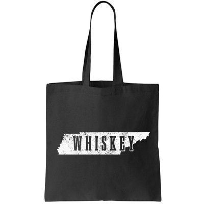 Tennessee Whiskey State Map Bourbon Whisky Vintage Bag