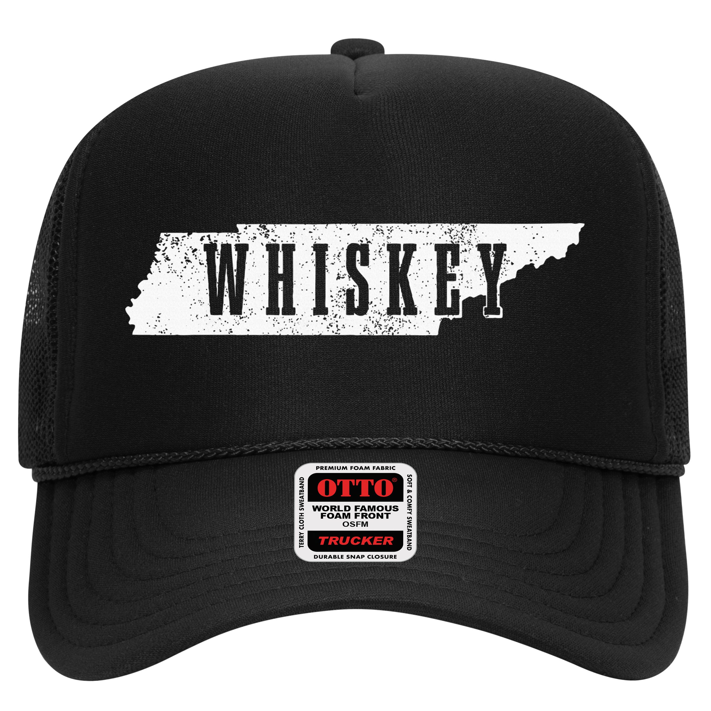 Tennessee Whiskey State Map Bourbon Whisky Vintage Hat