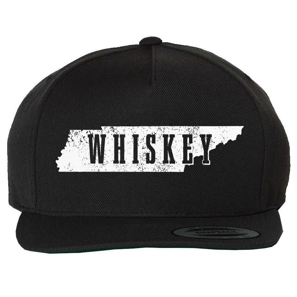 Tennessee Whiskey State Map Bourbon Whisky Vintage Wool Snapback Cap