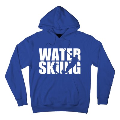 The Water Skiing Silhouette Design Hoodie