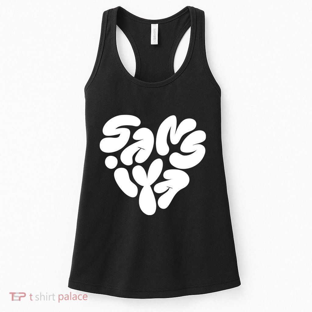 Thegrefg Wearing Saiyans CorazóN Saiyans V.2 Womens Tank Top