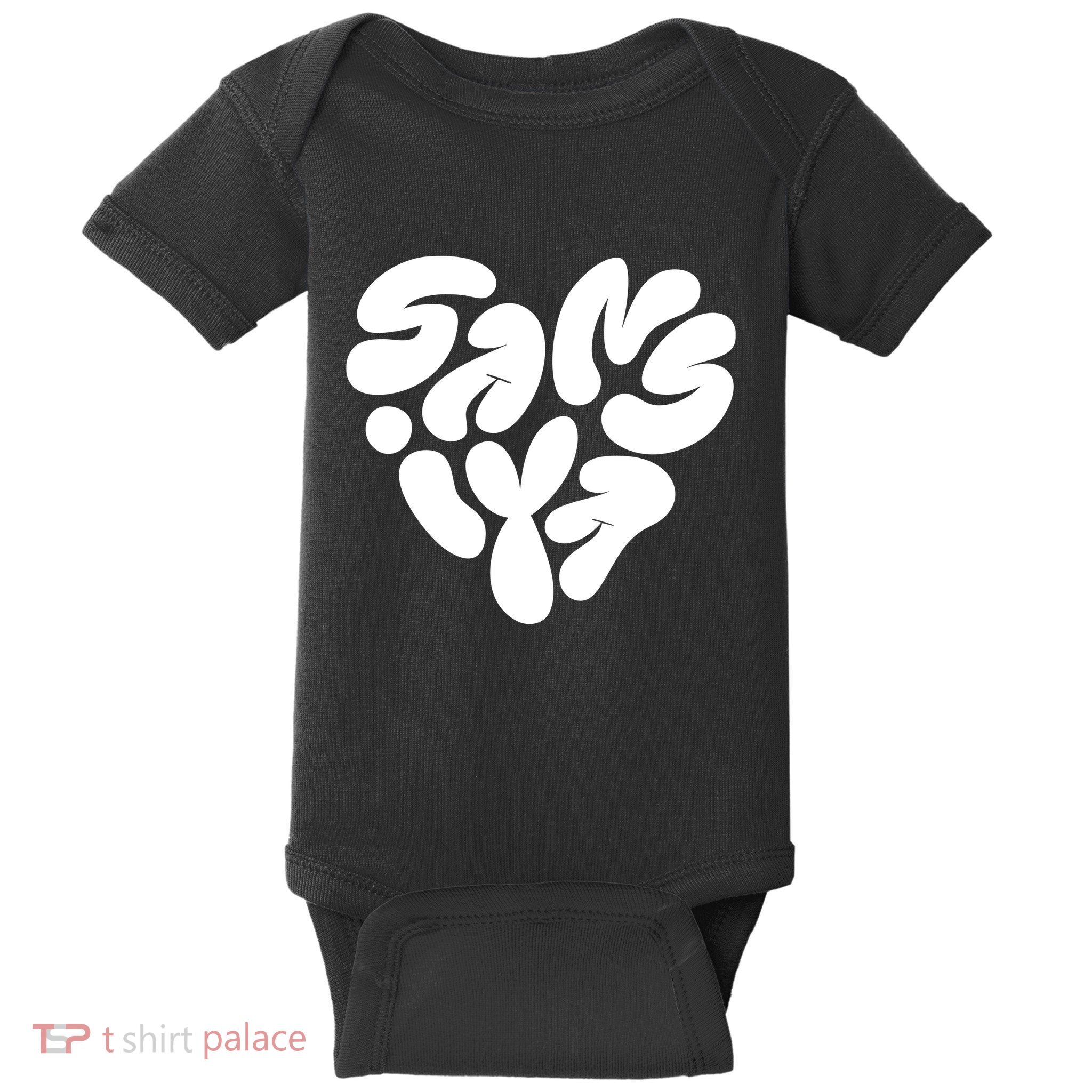 Thegrefg Wearing Saiyans CorazóN Saiyans V.2 Baby Bodysuit