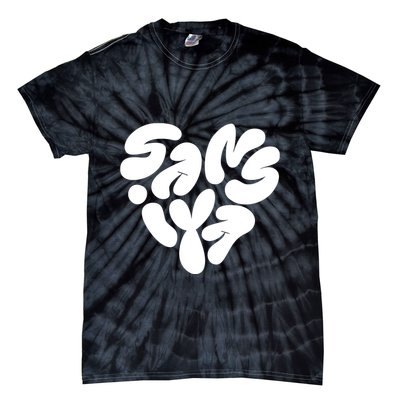 Thegrefg Wearing Saiyans CorazóN Saiyans V.2 Tie-Dye T-Shirt
