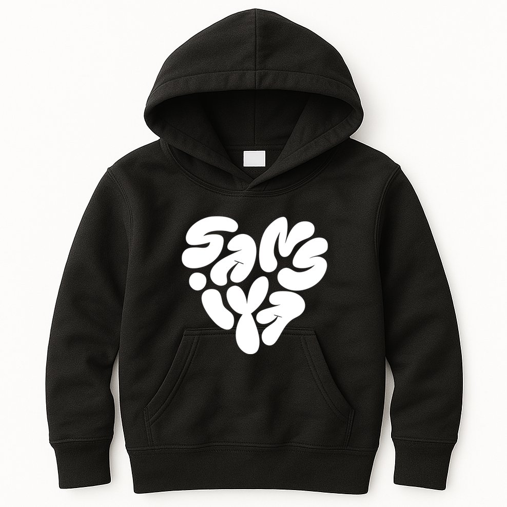 Thegrefg Wearing Saiyans CorazóN Saiyans V.2 Kids Hoodie