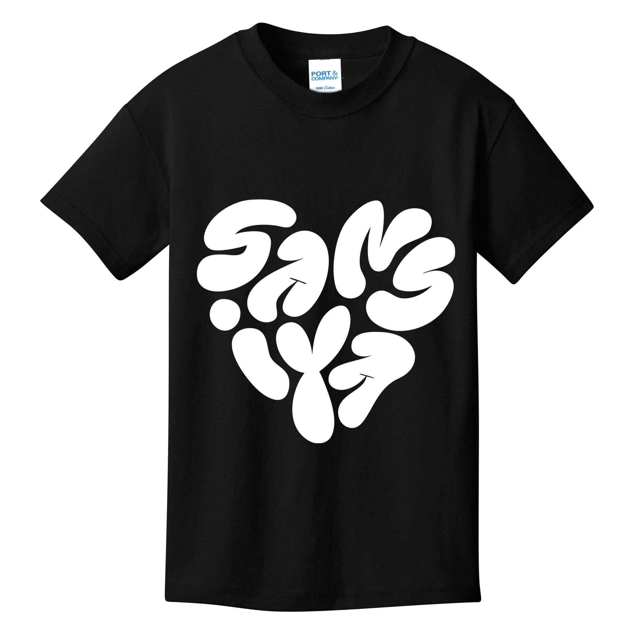 Thegrefg Wearing Saiyans CorazóN Saiyans V.2 Kids T-Shirt