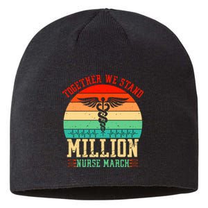 Together We Stand Million Nurse March Sustainable Beanie