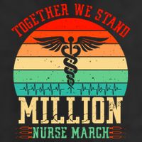 Together We Stand Million Nurse March Trucker Hat