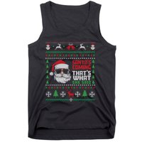 Thats What She Said Ugly Xmas Design Christmas Tank Top