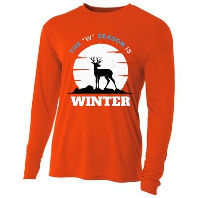 The W Season Is Winter Cooling Performance Long Sleeve Crew