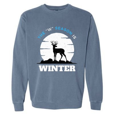 The W Season Is Winter Garment-Dyed Sweatshirt