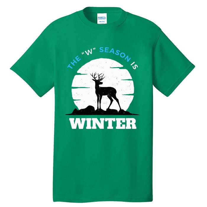 The W Season Is Winter Tall T-Shirt