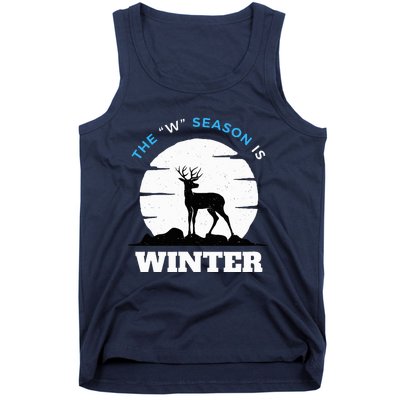 The W Season Is Winter Tank Top