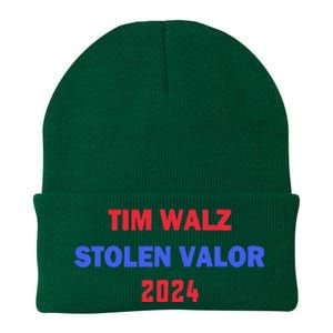 Tim Walz Stolen Valor Knit Cap Winter Beanie