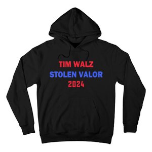 Tim Walz Stolen Valor Hoodie