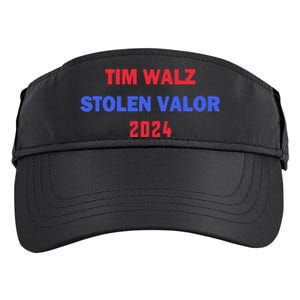 Tim Walz Stolen Valor Adult Drive Performance Visor