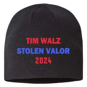 Tim Walz Stolen Valor Sustainable Beanie