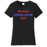 Tim Walz Stolen Valor Women's T-Shirt