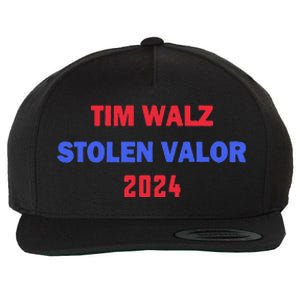 Tim Walz Stolen Valor Wool Snapback Cap