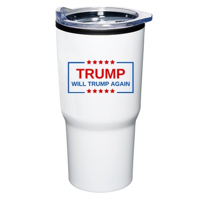 Trump Will Trump Again Tumbler