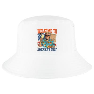 Trump Welcome To AmericaS Gulf Mexico Cool Comfort Performance Bucket Hat