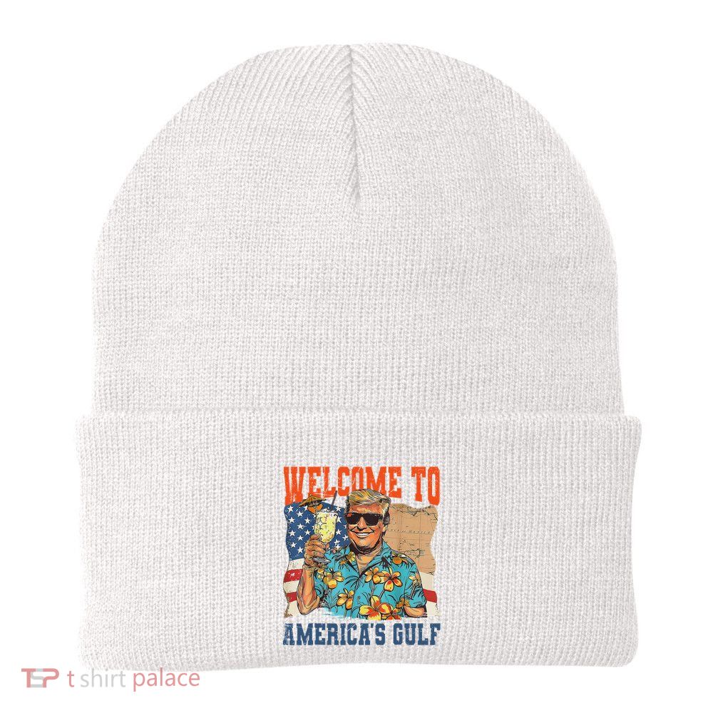 Trump Welcome To AmericaS Gulf Mexico Beanie