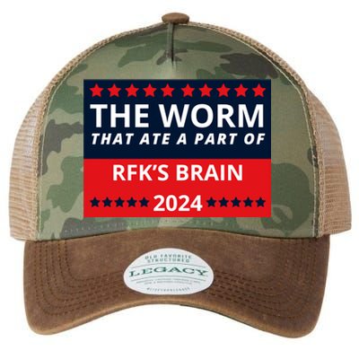 The Worm That Ate A Part Of Rfk’S Brain 2024 Legacy Tie Dye Trucker Hat