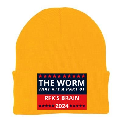 The Worm That Ate A Part Of Rfk’S Brain 2024 Knit Cap Winter Beanie