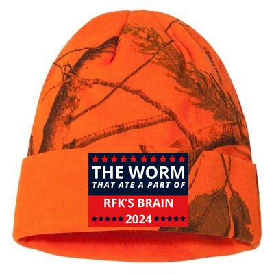 The Worm That Ate A Part Of Rfk’S Brain 2024 Kati Licensed 12" Camo Beanie