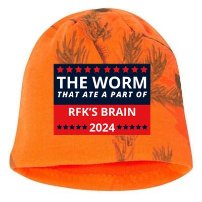 The Worm That Ate A Part Of Rfk’S Brain 2024 Kati - Camo Knit Beanie