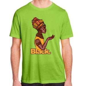 They Whispered To Her African Black History Month Funny Gift Adult ChromaSoft Performance T-Shirt