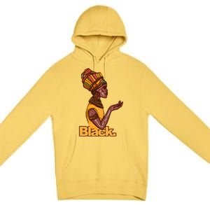 They Whispered To Her African Black History Month Funny Gift Premium Pullover Hoodie