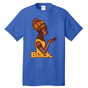 They Whispered To Her African Black History Month Funny Gift Tall T-Shirt