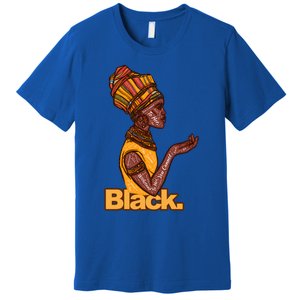 They Whispered To Her African Black History Month Funny Gift Premium T-Shirt