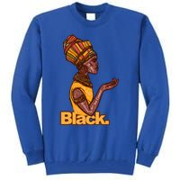 They Whispered To Her African Black History Month Funny Gift Tall Sweatshirt