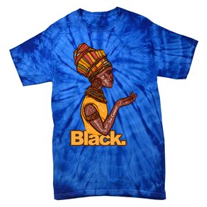 They Whispered To Her African Black History Month Funny Gift Tie-Dye T-Shirt