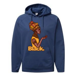 They Whispered To Her African Black History Month Funny Gift Performance Fleece Hoodie